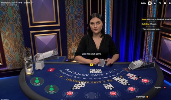 Azure Blackjack Játék