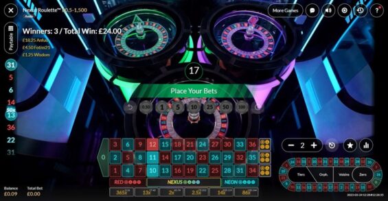 Nexus Roulette Játék